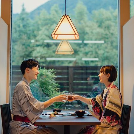 Terrace Midoubaru Hotel Beppu Bagian luar foto